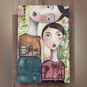 Kelly Rae Roberts Collection You and Me Wall Art Canvas 8” X 12”